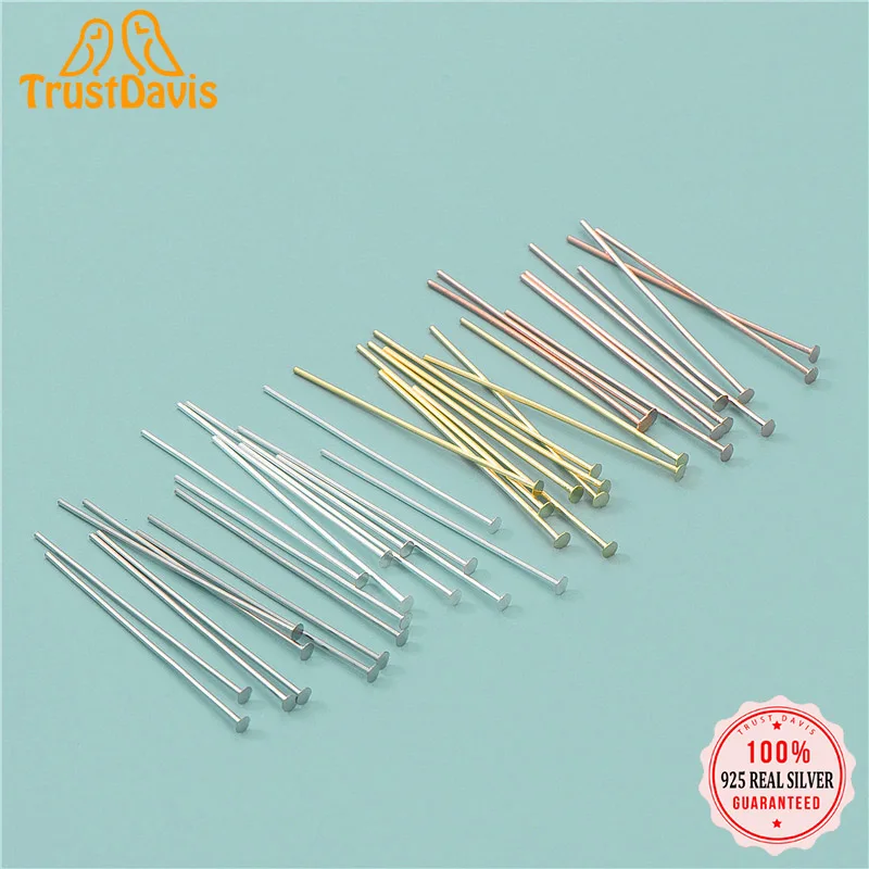 TrustDavis Real 925 Sterling Silver 2022 Fashion Flat Needle DIY Pendant Necklace Bracelet Jewelry HY931
TrustDavis Real 925 Sterling Silver 2022 Fashion Flat Needle DIY Pendant Necklace Bracelet Jewelry HY931