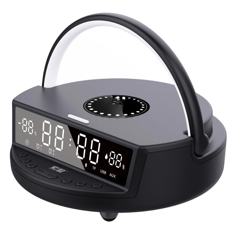 Full Range Home Desktop Tf Kaart Handsfree Luidspreker Met Draadloos Opladen En Lampklok
Full Range Home Desktop Tf Kaart Handsfree Luidspreker Met Draadloos Opladen En Lampklok