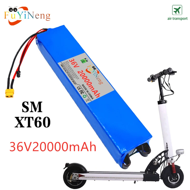 36V 20Ah 18650 Rechargeable lithium Battery pack 10S3P 500W High power for Modified Bikes Scooter Electric Vehicle,With BMS XT60
36V 20Ah 18650 Rechargeable lithium Battery pack 10S3P 500W High power for Modified Bikes Scooter Electric Vehicle,With BMS XT60