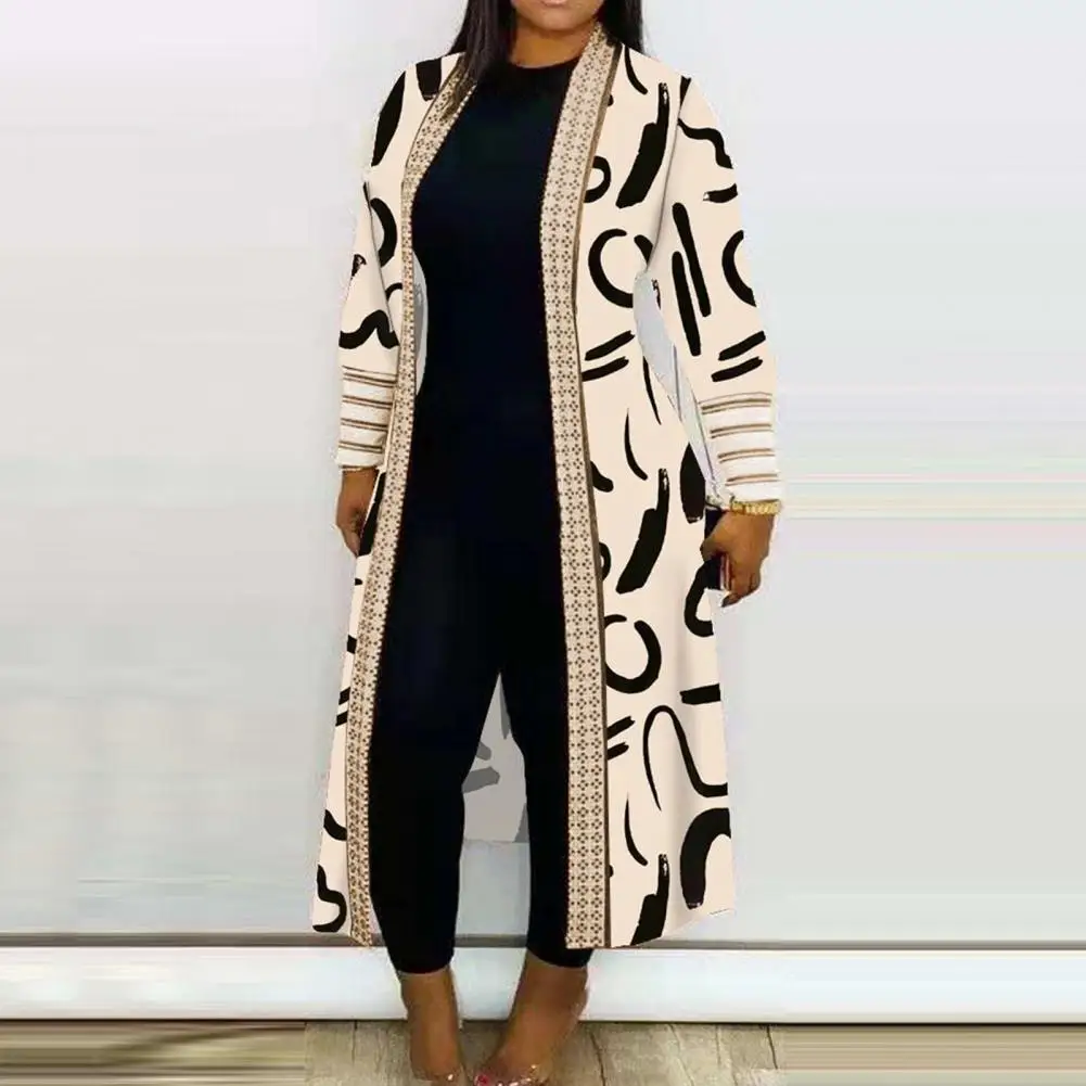 Autumn Winter Fashion Printed Long Cardigan Trench Coat Women Casual Loose Long Cardigan Open Trench Coat Women
Autumn Winter Fashion Printed Long Cardigan Trench Coat Women Casual Loose Long Cardigan Open Trench Coat Women