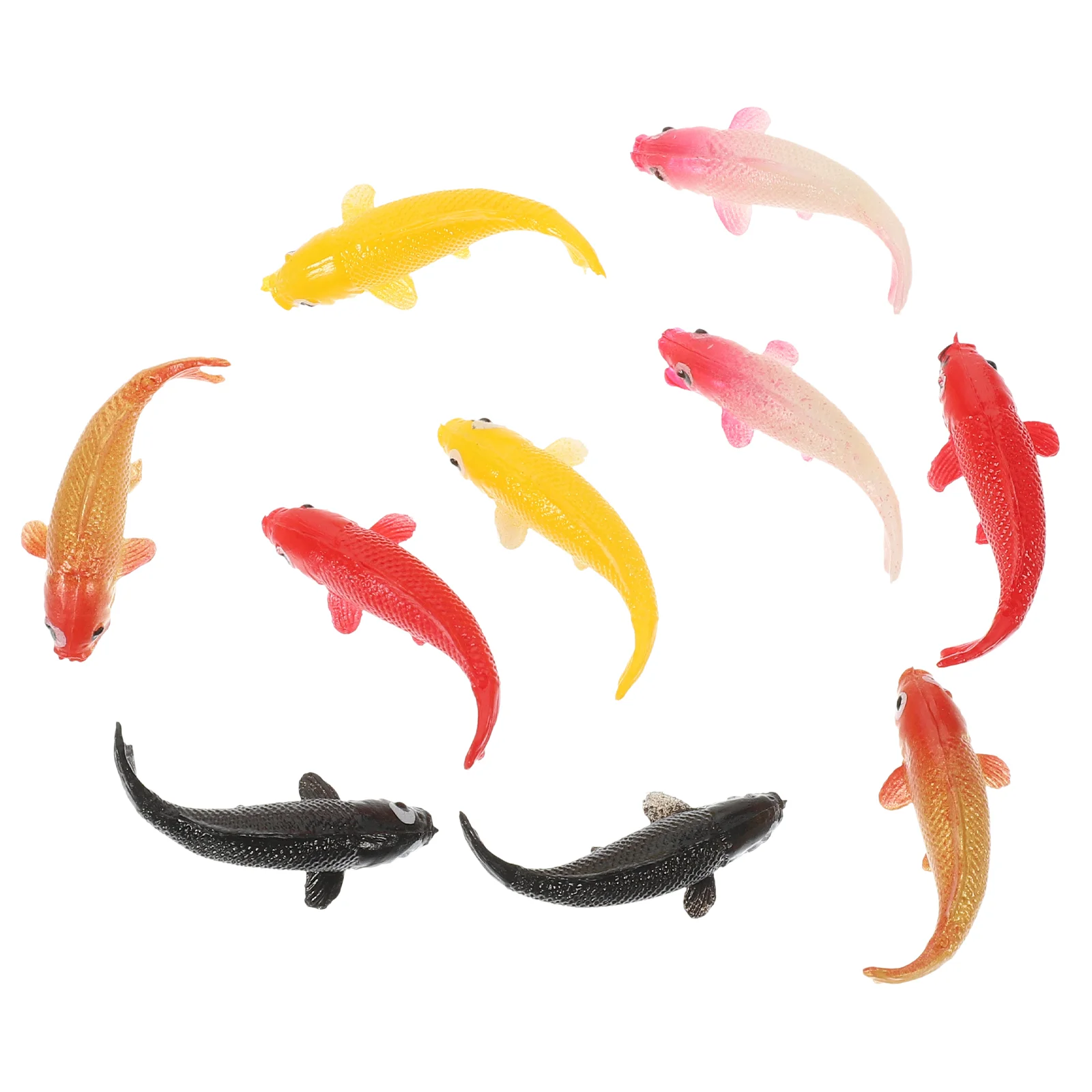 10 Pcs Simulation Goldfish Model Tank Decorations Household Fake Illustration Landscape Pvc Figure Plastic Animal
10 Pcs Simulation Goldfish Model Tank Decorations Household Fake Illustration Landscape Pvc Figure Plastic Animal