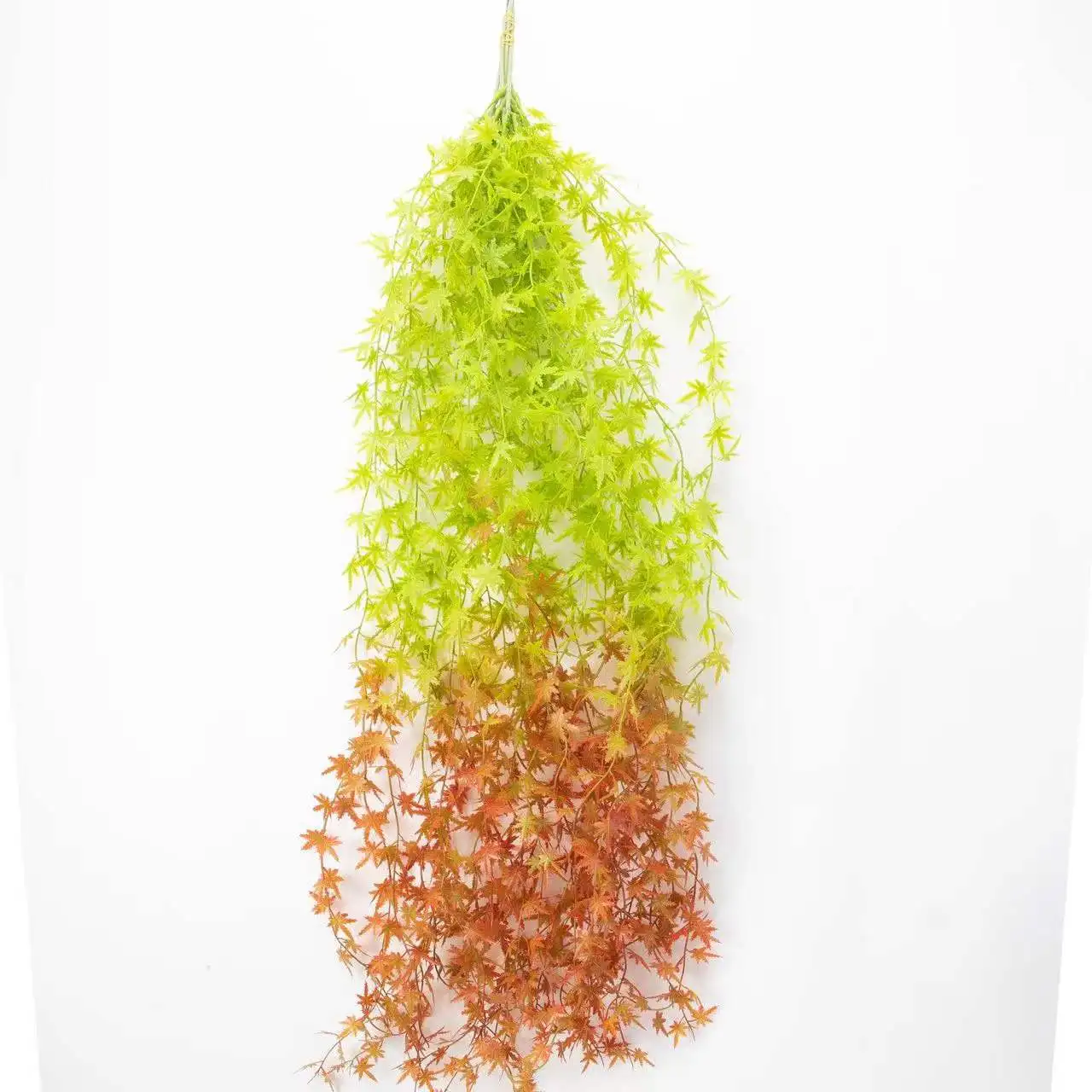 Maple leaf rattan simulation plant green weeping willow wall hanging simulation water grass wall decoration Maple leaf green pla
Maple leaf rattan simulation plant green weeping willow wall hanging simulation water grass wall decoration Maple leaf green pla
