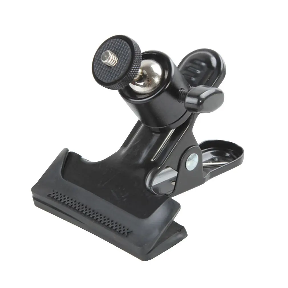 

Multi-function Clip Clamp Holder Mount Tripod Heads with Standard Ball Head 1/4 Screw photography accessories