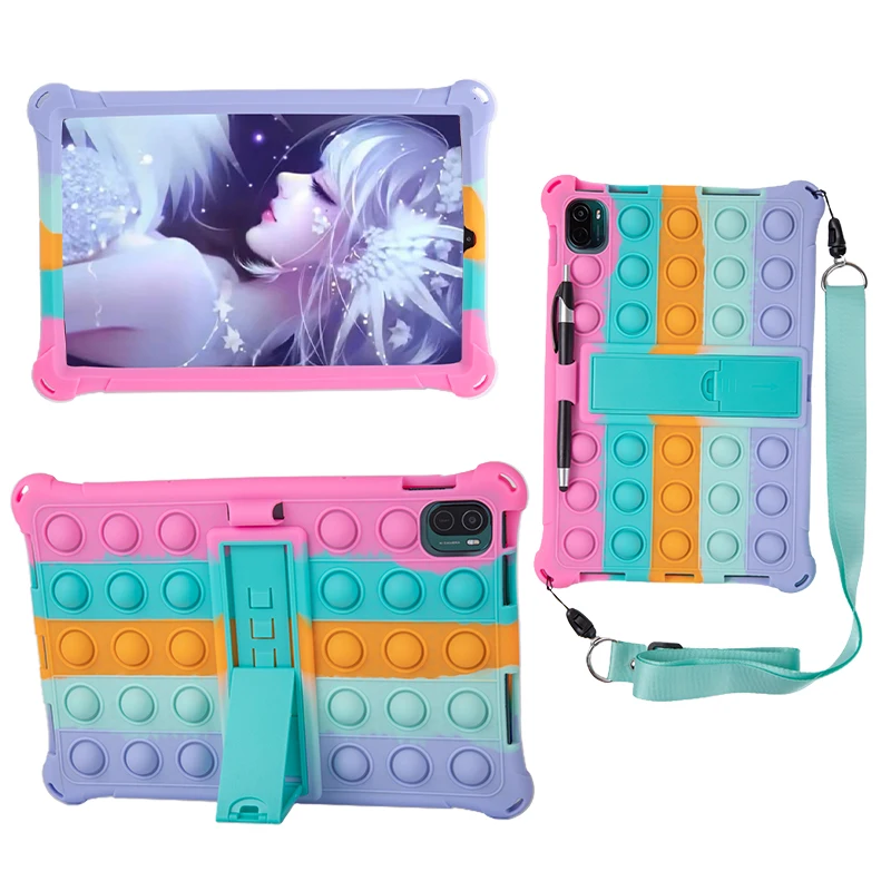 Fidget Silicon Cover Case For Samsung Galaxy Tab S8 S7 11 inch SM-X700 X706 T870 T875 T876B Kids Case for S8 2022 Capa Funda
Fidget Silicon Cover Case For Samsung Galaxy Tab S8 S7 11 inch SM-X700 X706 T870 T875 T876B Kids Case for S8 2022 Capa Funda