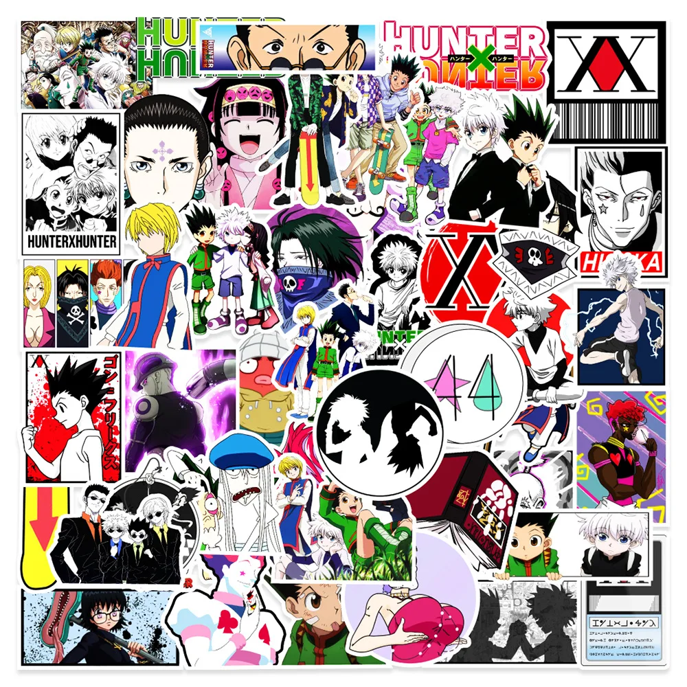 50 New Hunter X Hunter Anime Stickers DIY Toys Kawaii Gifts Laptop Labels Decorative Scrapbooking Waterproof Sticker Pack
50 New Hunter X Hunter Anime Stickers DIY Toys Kawaii Gifts Laptop Labels Decorative Scrapbooking Waterproof Sticker Pack