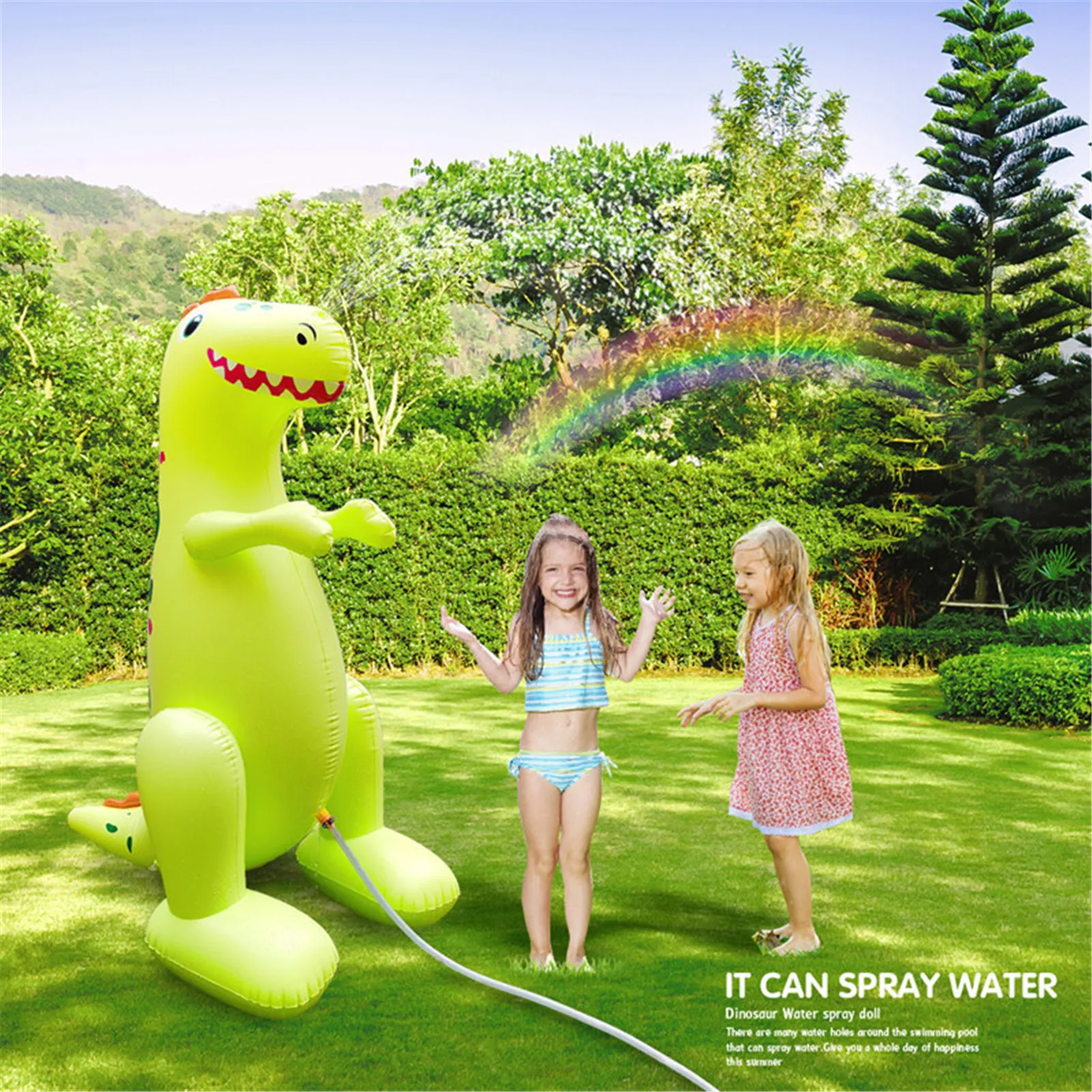 Dinosaur Water Sprinkler Iatable Dinosaur Sprinkler Spray Dino Outdoor Yard Games Toys Splashing Toy For Summer Outside
Dinosaur Water Sprinkler Iatable Dinosaur Sprinkler Spray Dino Outdoor Yard Games Toys Splashing Toy For Summer Outside