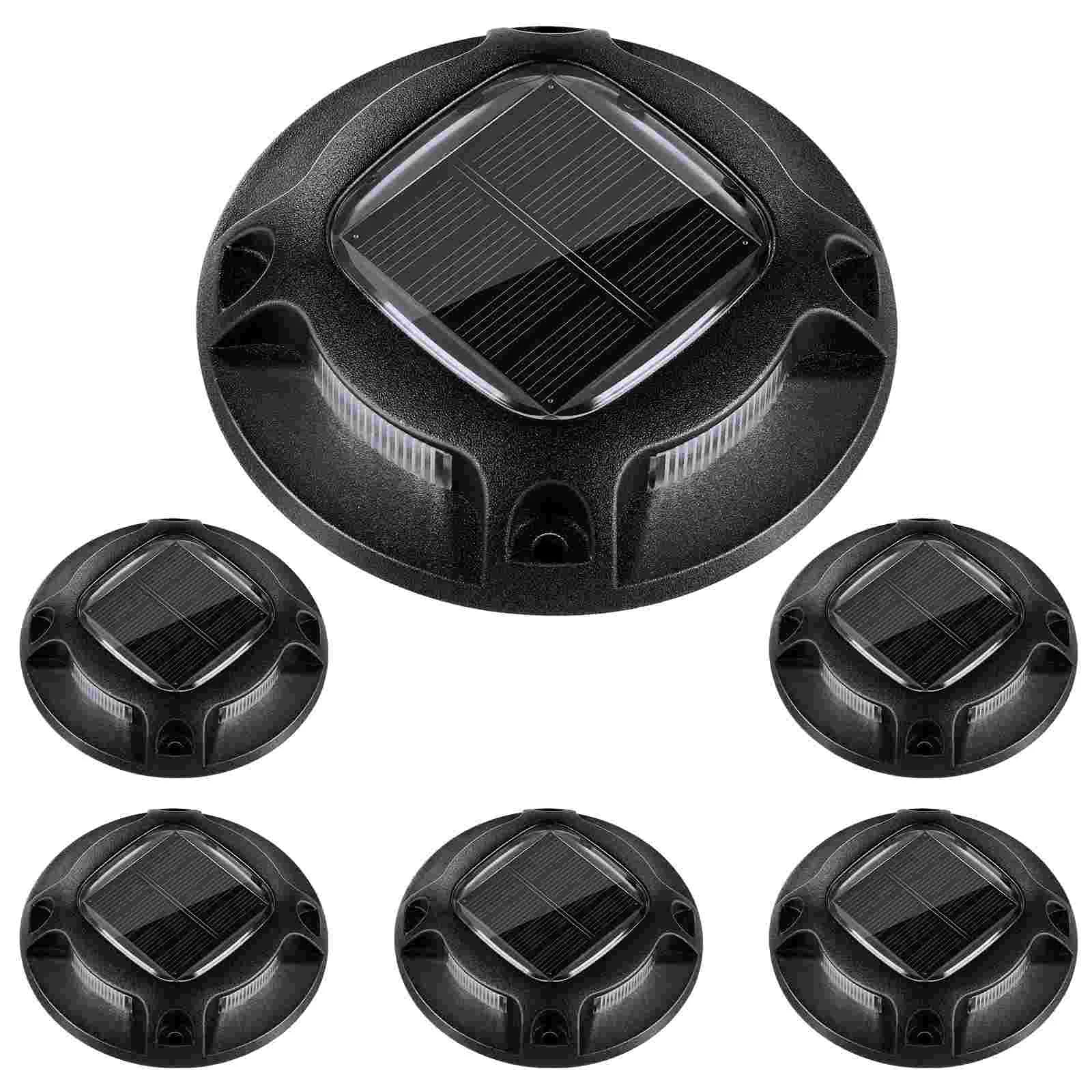 OSALADI 6pcs Solar Powered Deck Light White Blue LED Light IP68 Waterproof Ground Yard Lamp for Home Backyard Garden (Black)
OSALADI 6pcs Solar Powered Deck Light White Blue LED Light IP68 Waterproof Ground Yard Lamp for Home Backyard Garden (Black)