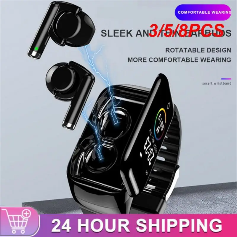 3/5/8PCS Sports Bracelet Convenient Touch Earphone Record Daily Exercise Exercise Tracking Smart Wristband
3/5/8PCS Sports Bracelet Convenient Touch Earphone Record Daily Exercise Exercise Tracking Smart Wristband