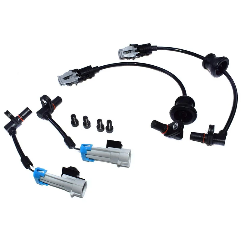 Front Rear Set ABS Wheel Speed Sensor for Chevrolet Captiva Equinox Pontiac Saturn 96626078 96626080
Front Rear Set ABS Wheel Speed Sensor for Chevrolet Captiva Equinox Pontiac Saturn 96626078 96626080