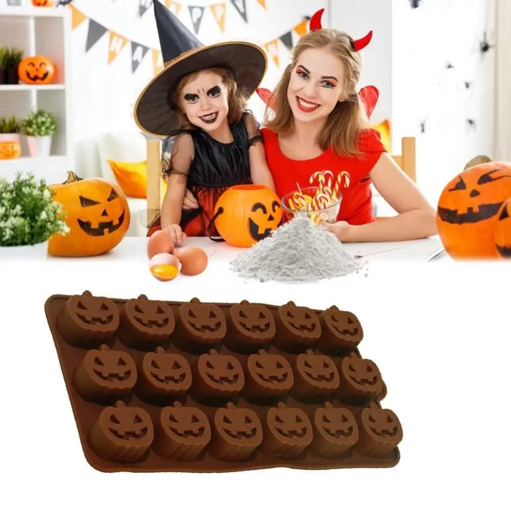 Cookies Molds Kitchen Accessories 18 Holes Silicone Candy Jelly Fondant Chocolate Baking Baking Molds Halloween Pumpkin
Cookies Molds Kitchen Accessories 18 Holes Silicone Candy Jelly Fondant Chocolate Baking Baking Molds Halloween Pumpkin