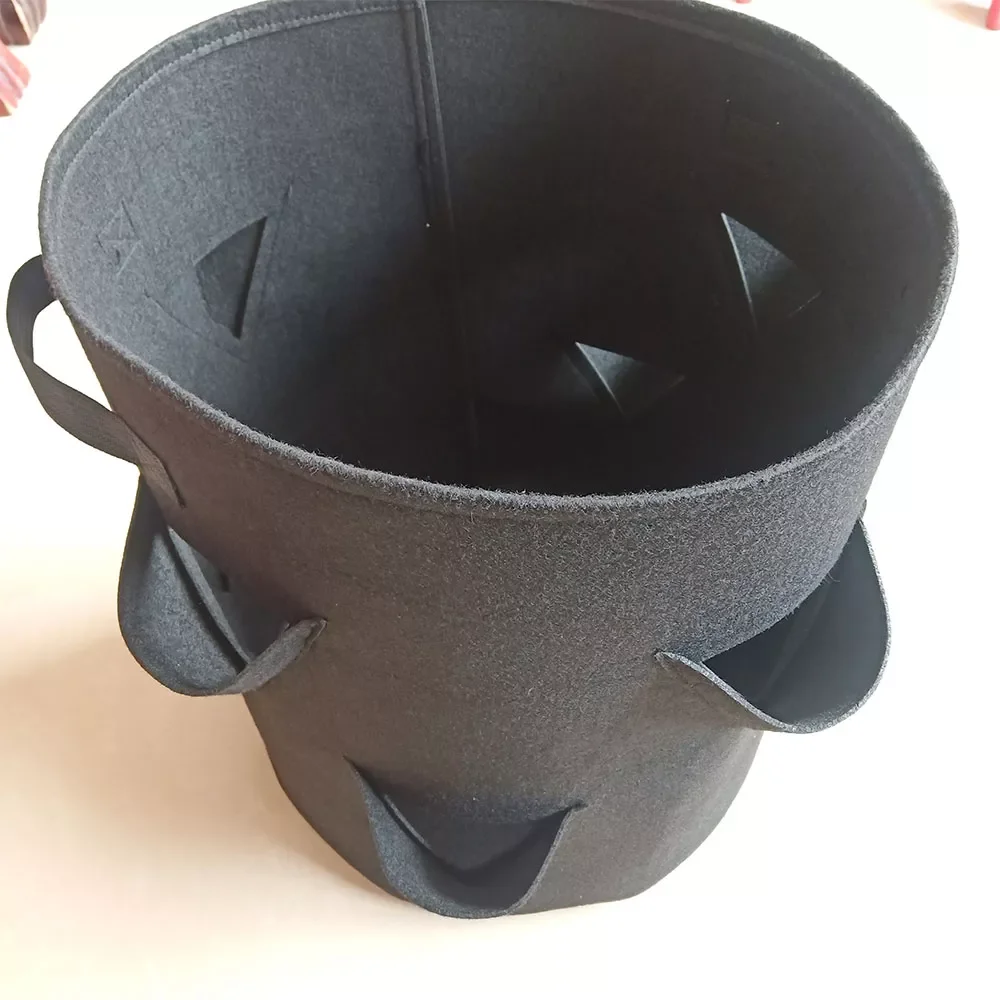 JmtSpring Strawberry Growing Bag Vegetable Planting Bag Grow Pot Plant 5/7/10Gal Grow Bag Garden Terrace Multi-mouth Container B
JmtSpring Strawberry Growing Bag Vegetable Planting Bag Grow Pot Plant 5/7/10Gal Grow Bag Garden Terrace Multi-mouth Container B