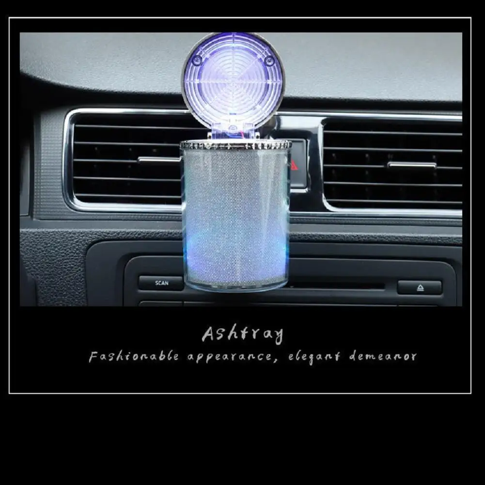 Portable Pbt Mini CarAshtray With Colorful Led Light Detachable Good Sealing Performance Pretty Gifts Suitable For Most Vehicles
Portable Pbt Mini CarAshtray With Colorful Led Light Detachable Good Sealing Performance Pretty Gifts Suitable For Most Vehicles