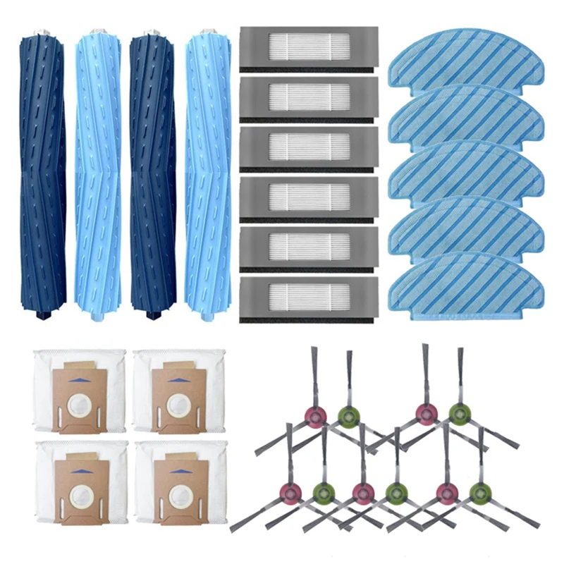 For ECOVACS DEEBOT OZMO T9 AIVI / T9 AIVI+ Robot Vacuum Cleaner Main Side Brush Dust Bag HEPA Filter Mop Cloth Parts
For ECOVACS DEEBOT OZMO T9 AIVI / T9 AIVI+ Robot Vacuum Cleaner Main Side Brush Dust Bag HEPA Filter Mop Cloth Parts
