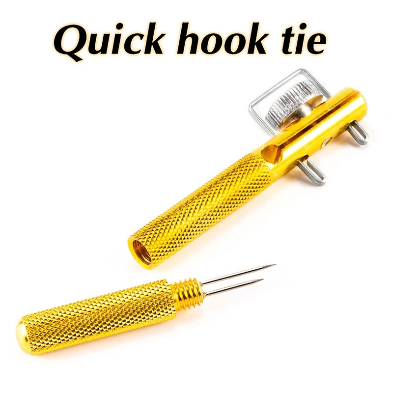 Quick Hook Tie Stainless Steel Semi-Automatic Hook Tie Manual Hook Tying Fishing Accessories
Quick Hook Tie Stainless Steel Semi-Automatic Hook Tie Manual Hook Tying Fishing Accessories