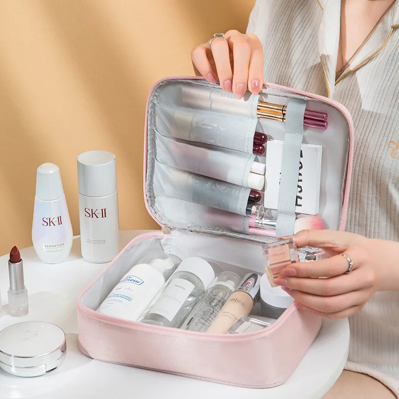 Outdoor Multifunction travel Cosmetic Bag Women Toiletries Organizer Waterproof Female Storage Make up Cases
Outdoor Multifunction travel Cosmetic Bag Women Toiletries Organizer Waterproof Female Storage Make up Cases