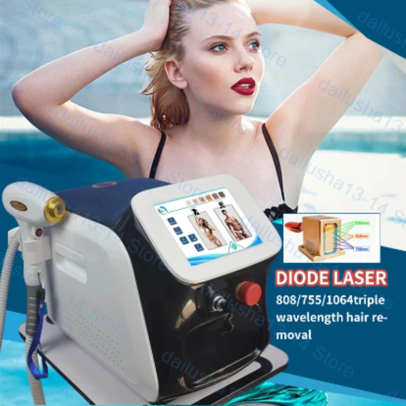 2022 beauty equipment Diode Ice Titanium platinum Dual Connectors Diode Laser 755+808+1064 hair removal machine
2022 beauty equipment Diode Ice Titanium platinum Dual Connectors Diode Laser 755+808+1064 hair removal machine