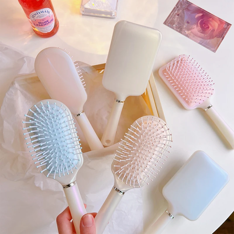 Large Plate Comb Color Airbag Comb Haircare Scalp Detangling Hair Brush Styling Tool Women Men Salon Accessories
Large Plate Comb Color Airbag Comb Haircare Scalp Detangling Hair Brush Styling Tool Women Men Salon Accessories