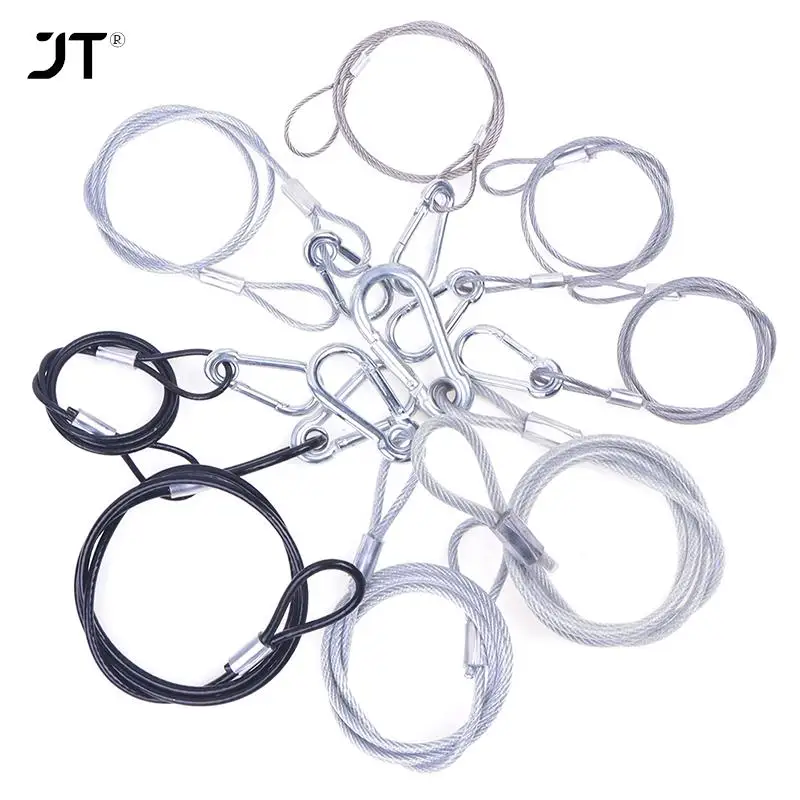 Safety Rope Steel Stage Lighting Safety Cable Moving Head Beam Durable Steel Rope For All DJ Disco Lights 60/70/80/100cm
Safety Rope Steel Stage Lighting Safety Cable Moving Head Beam Durable Steel Rope For All DJ Disco Lights 60/70/80/100cm
