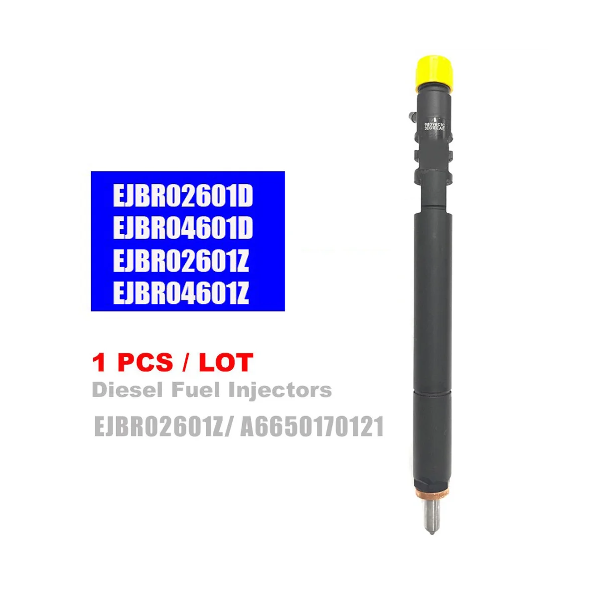 A6650170321 EJBR02601Z New Diesel Fuel Injector Nozzle for SsangYong Kyron Rexton Rodius Stavic 2.7Xdi Euro 3 163PS
A6650170321 EJBR02601Z New Diesel Fuel Injector Nozzle for SsangYong Kyron Rexton Rodius Stavic 2.7Xdi Euro 3 163PS