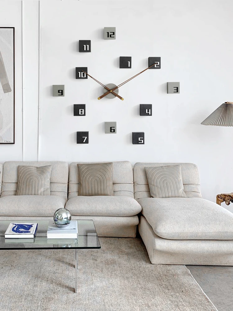 Nordic Clock Living Room Clock Hanging Wall Decoration Background Wall Xuan Ornament Light Luxury Personality Creative Style
Nordic Clock Living Room Clock Hanging Wall Decoration Background Wall Xuan Ornament Light Luxury Personality Creative Style
