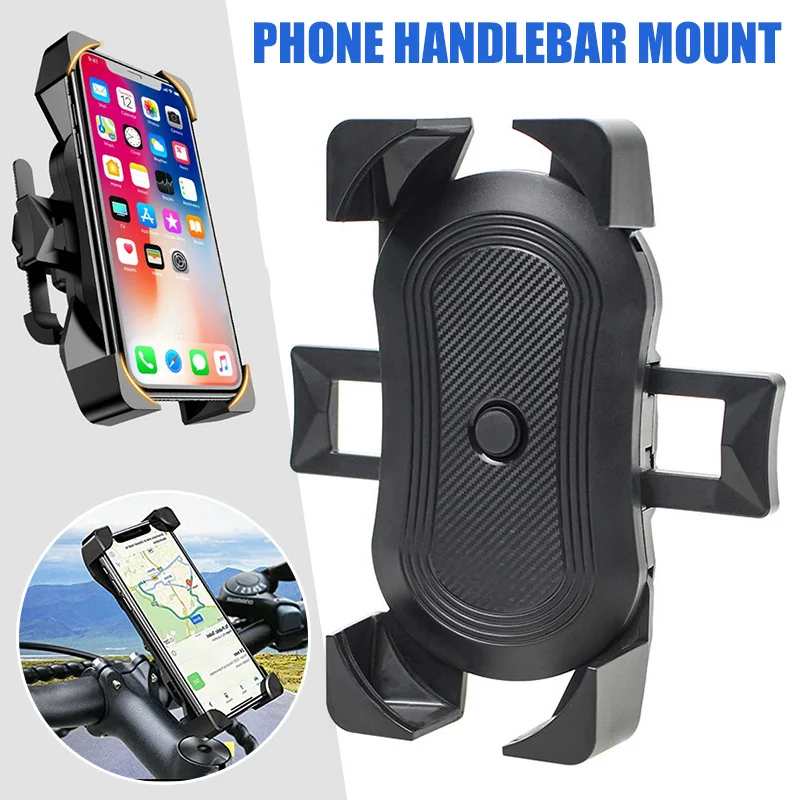 1pc Bike Handlebar Phone Holder Black 4-corner Arms Shrink For 4. 6-6.8 inches Phone Stand 360 Rotation Mount For Motorcycle MTB
1pc Bike Handlebar Phone Holder Black 4-corner Arms Shrink For 4. 6-6.8 inches Phone Stand 360 Rotation Mount For Motorcycle MTB