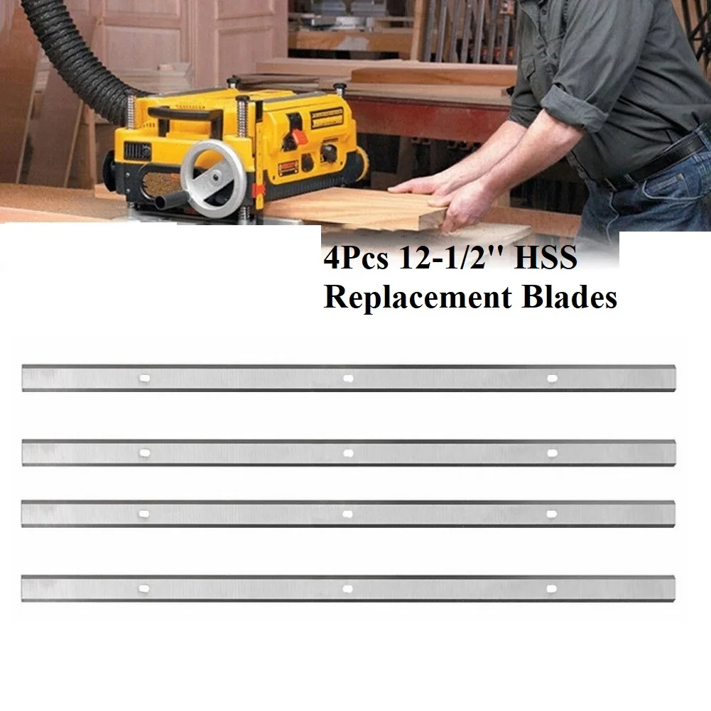 4 Pcs 12-1/2in HSS Planer Blades Replacement Knives 312*12.5*1.75mm For Porter Cable PC305TP Electric Planer Woodworking Tools
4 Pcs 12-1/2in HSS Planer Blades Replacement Knives 312*12.5*1.75mm For Porter Cable PC305TP Electric Planer Woodworking Tools