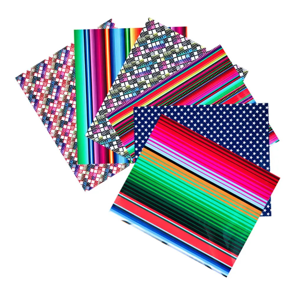 6 шт., виниловая термопленка в полоску, 12 х10 дюймов
6 шт., виниловая термопленка в полоску, 12 х10 дюймов