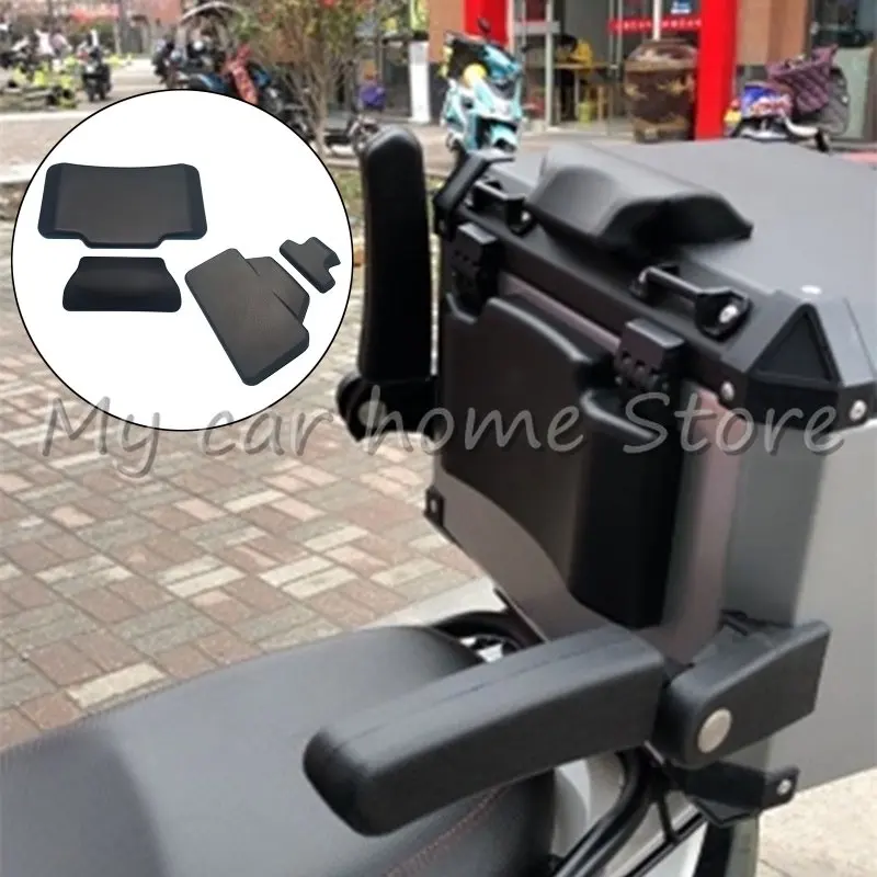 Motorcycle Passenger Backrest Back Pad Universal Self-adhesive Shockproof Moto Rear Top Case Box Luggage Cushion Backrest Pad
Motorcycle Passenger Backrest Back Pad Universal Self-adhesive Shockproof Moto Rear Top Case Box Luggage Cushion Backrest Pad