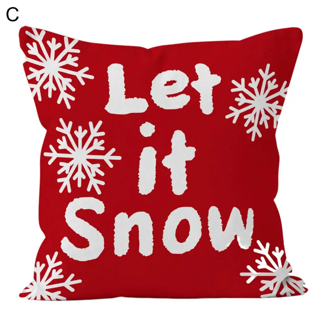 Рождественская Подушка Чехол Мягкий чехол для спальни с рождественским рисунком
Рождественская Подушка Чехол Мягкий чехол для спальни с рождественским рисунком