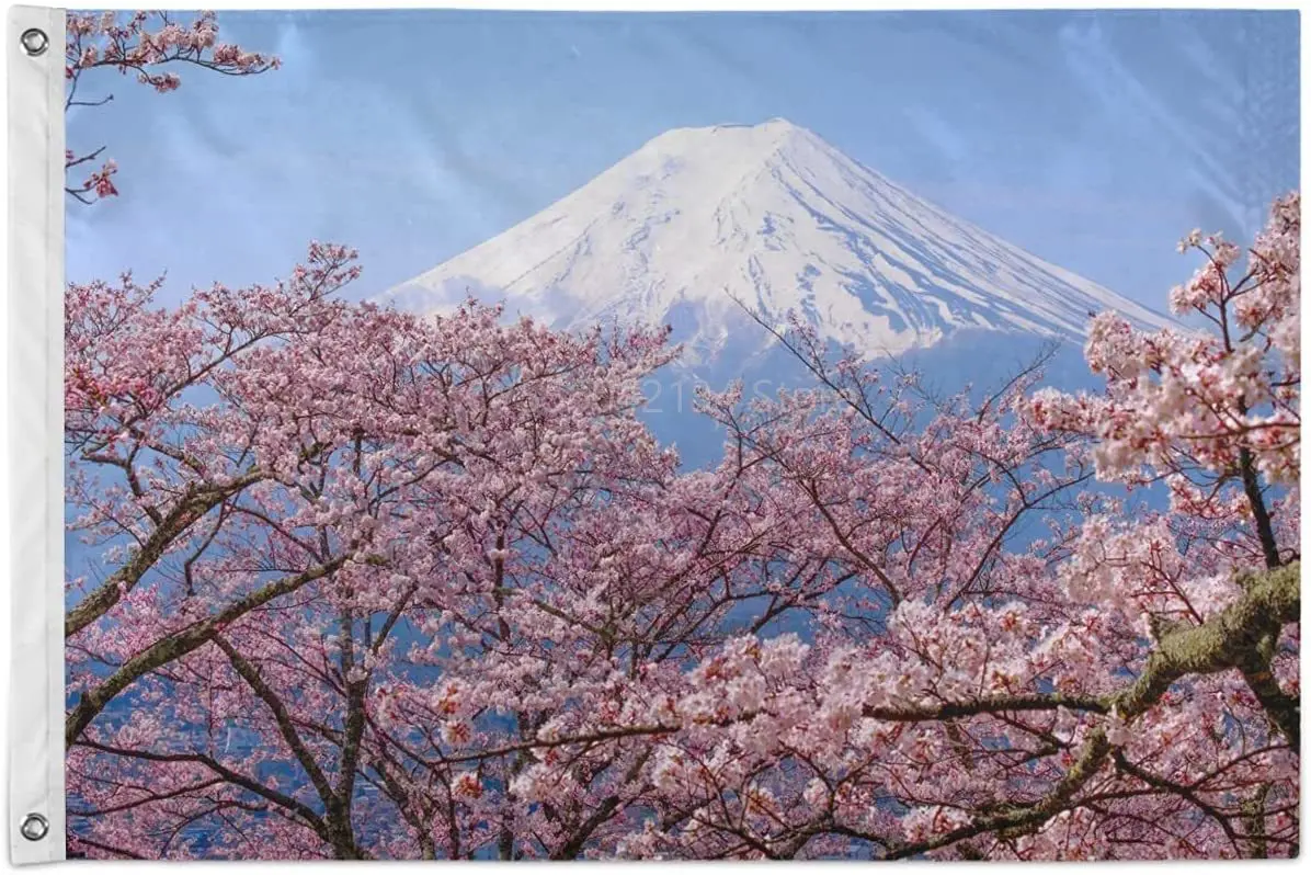 Japan Spring Season Cherry Blossom Mt Fuji flag Home Decoration Outdoor Decor Polyester Banners and Flags 90x150cm 120x180cm
Japan Spring Season Cherry Blossom Mt Fuji flag Home Decoration Outdoor Decor Polyester Banners and Flags 90x150cm 120x180cm