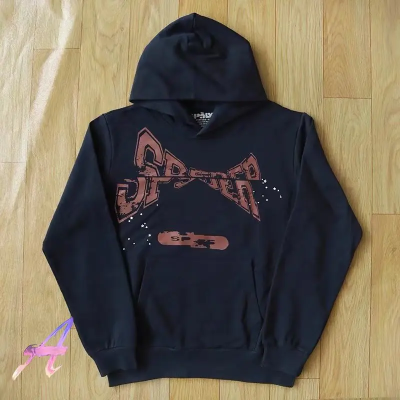 Patchwork Sp5der 555555 Sweatshirts High Street Men Women Hip Hop Young Thug Spiderweb Hoodies Set
Patchwork Sp5der 555555 Sweatshirts High Street Men Women Hip Hop Young Thug Spiderweb Hoodies Set