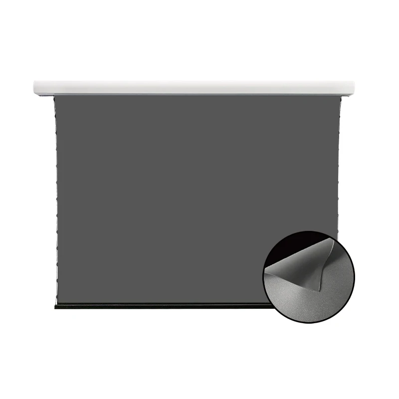 Big Size 135‘’- 150 ‘’Black Diamond Motorized Drop Down projction Screen Ambient Light Rejecting 8K Ceiling ALR Projector Screen
Big Size 135‘’- 150 ‘’Black Diamond Motorized Drop Down projction Screen Ambient Light Rejecting 8K Ceiling ALR Projector Screen