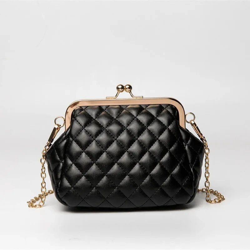 Chain Women Shoulder Crossbody Bags Vintage Shell Lock Bag Bags PU Leather Women's Handbags Purses
Chain Women Shoulder Crossbody Bags Vintage Shell Lock Bag Bags PU Leather Women's Handbags Purses