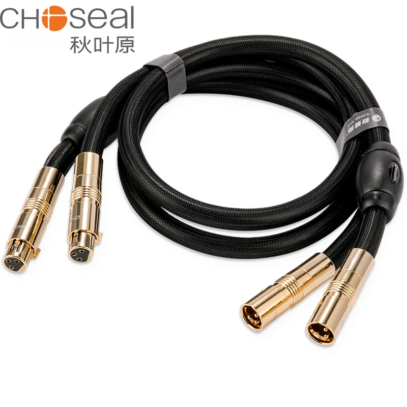 

CHOSEAL High-end XLR Cable HIFI Karaoke Sound Cannon Cable Plug XLR Extension Cable Male to Female for Audio Mixer Amplifiers