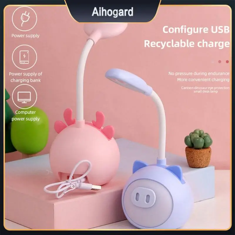 

Abs Rechargeable Bedside Night Light Practical Childrens Bedside Led Table Lamp Durable Desk Lamp Desk Lamps 9×8.5×25.5cm Lamp