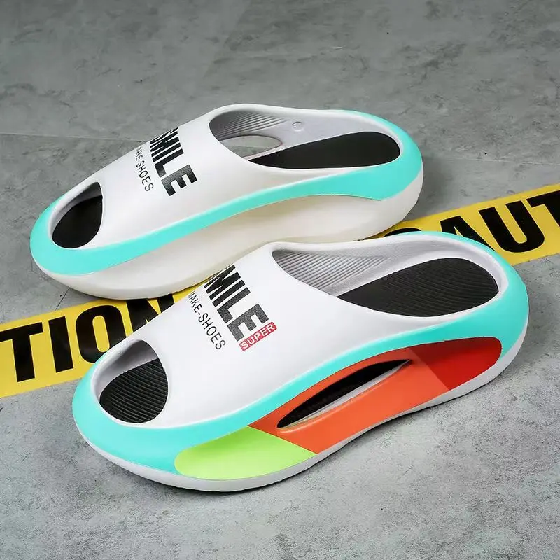 Men Trend New Summer Slippers EVA Soft Bottom Cloud Slides Light Beach Shoes Male Suitable Indoor and Outdoor
Men Trend New Summer Slippers EVA Soft Bottom Cloud Slides Light Beach Shoes Male Suitable Indoor and Outdoor