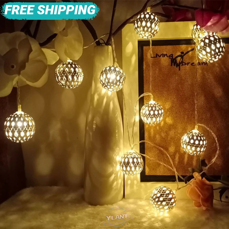 YL Solar Outdoor Moroccan String Light Globe Garden Hanging Lamp Decorative For Party Wedding Christmas Decor Holiday Lighting
YL Solar Outdoor Moroccan String Light Globe Garden Hanging Lamp Decorative For Party Wedding Christmas Decor Holiday Lighting