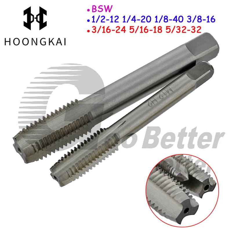 1PCS BSW Tap HSS Machine Plug Tap Screw Tap Drill Thread Tool 1/2-12 1/4-20 1/8-40 3/8-16 3/16-24 5/16-18 5/32-32
1PCS BSW Tap HSS Machine Plug Tap Screw Tap Drill Thread Tool 1/2-12 1/4-20 1/8-40 3/8-16 3/16-24 5/16-18 5/32-32