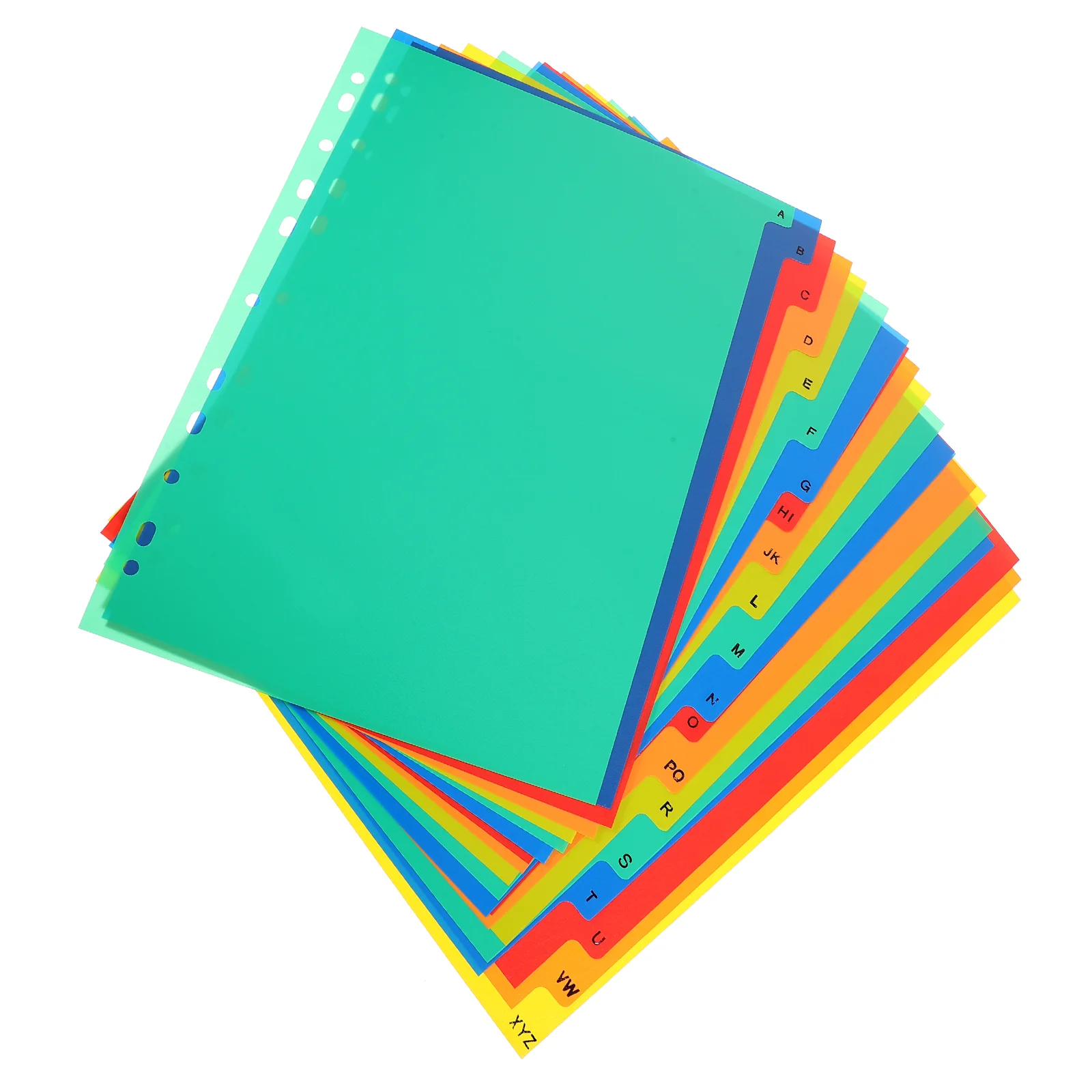 21pcs Plastic Binder Dividers Notepad Binder Dividers Tabs Loose-leaf Page Markers
21pcs Plastic Binder Dividers Notepad Binder Dividers Tabs Loose-leaf Page Markers
