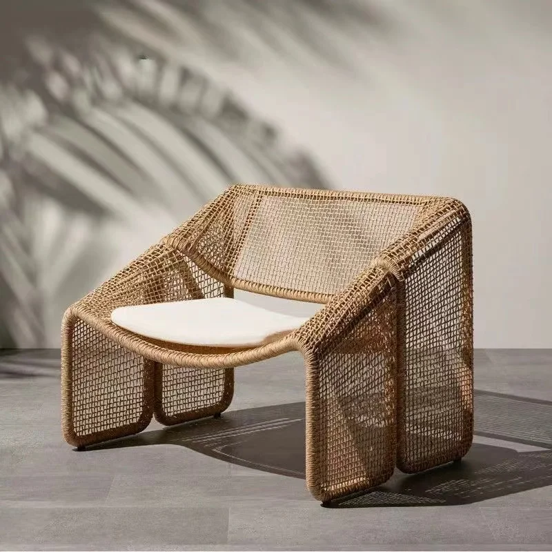 Custom Nordic outdoor sofa screw rope rattan casual courtyard designer waterproof lazy balcony lounge chair model house furnitur
Custom Nordic outdoor sofa screw rope rattan casual courtyard designer waterproof lazy balcony lounge chair model house furnitur