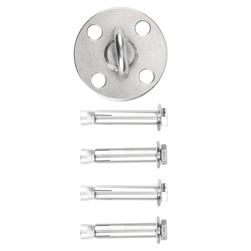 Heavy Duty 304 Stainless Steel Ceiling Anchor Wall Mount Fitness Suspension Straps Yoga Hooks Hanger GYM Equipment
Heavy Duty 304 Stainless Steel Ceiling Anchor Wall Mount Fitness Suspension Straps Yoga Hooks Hanger GYM Equipment