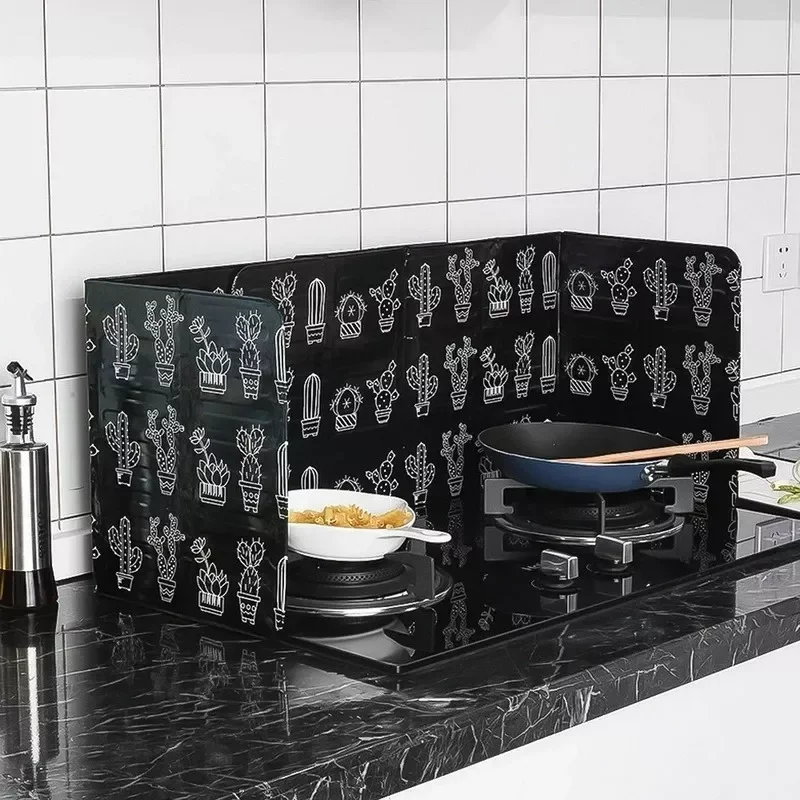 NEW Kitchen Stove Oil Baffle Guard Splash Guard Cooking Frying Oil Splash Guard Aluminum Foil Plate Gas Stove Splash Guard
NEW Kitchen Stove Oil Baffle Guard Splash Guard Cooking Frying Oil Splash Guard Aluminum Foil Plate Gas Stove Splash Guard