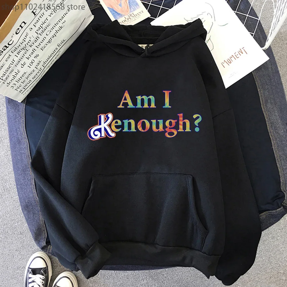 I Am Kenough Sweatshirt Barbenheimer Hot Pink Barbiee Hoodies Fashion Women Clothes Long Sleeve Fleece Casual Mens Unisex Tops
I Am Kenough Sweatshirt Barbenheimer Hot Pink Barbiee Hoodies Fashion Women Clothes Long Sleeve Fleece Casual Mens Unisex Tops