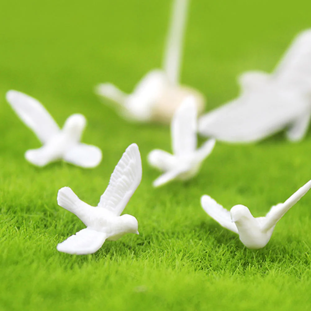 Miniature Little White Dove Model Miniature Model Mini Artificial White Pigeon Model Vivid Landscape Decorative Model
Miniature Little White Dove Model Miniature Model Mini Artificial White Pigeon Model Vivid Landscape Decorative Model