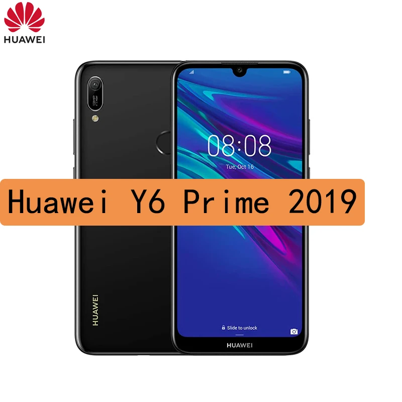 

Смартфон HUAWEI Y6 Prime 2019 дюйма, 3 Гб + 32 ГБ, телефон с идентификацией по отпечатку пальца, Android, 3020 мАч