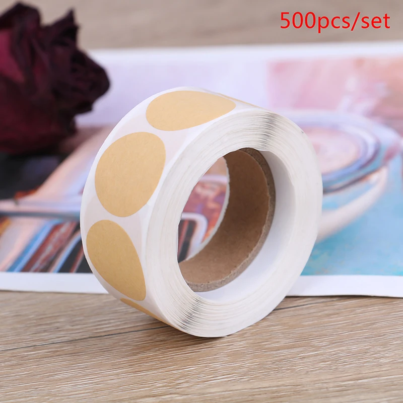 500pcs/set Kraft Paper Sticker Labes Scrapbooking Blank Cowhide Sticker Sealing Sticker For Package Stationery Write A Letter
500pcs/set Kraft Paper Sticker Labes Scrapbooking Blank Cowhide Sticker Sealing Sticker For Package Stationery Write A Letter