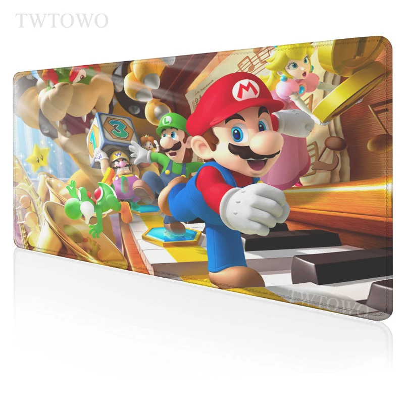 Игровой коврик для мыши Super Mario, большой коврик для клавиатуры и мыши в домашних условиях, противоскользящий, из натурального каучука, для но...
Игровой коврик для мыши Super Mario, большой коврик для клавиатуры и мыши в домашних условиях, противоскользящий, из натурального каучука, для но...