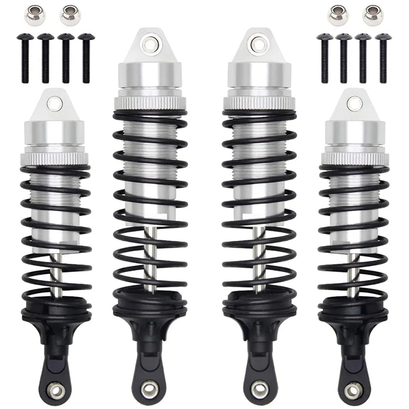 Alloy Front & Rear Assembled Aluminum Shock Absorber Springs for 1/10 Traxxas Slash 4X4 RC Car Truck Accessories Parts
Alloy Front & Rear Assembled Aluminum Shock Absorber Springs for 1/10 Traxxas Slash 4X4 RC Car Truck Accessories Parts