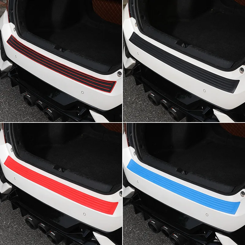 Universal Car Trunk Door Sill Plate Protector Rear Bumper Guard Rubber Mouldings Pad Trim Anti-Kicked Scratch Tape Car Styling
Universal Car Trunk Door Sill Plate Protector Rear Bumper Guard Rubber Mouldings Pad Trim Anti-Kicked Scratch Tape Car Styling