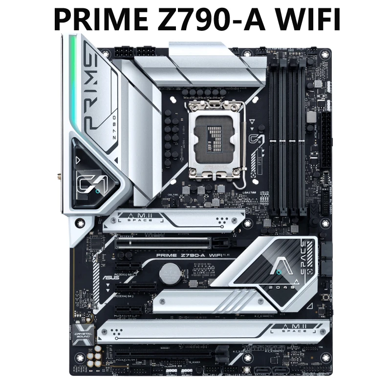 ASUS PRIME Z790-A WIFI 6E LGA 1700 Intel13th&12th ATX Motherboard 16+1 DrMOS, PCIe 5.0,DDR5,4X M.2 Slots,2.5 Gb LAN,USB 3.2 Gen
ASUS PRIME Z790-A WIFI 6E LGA 1700 Intel13th&12th ATX Motherboard 16+1 DrMOS, PCIe 5.0,DDR5,4X M.2 Slots,2.5 Gb LAN,USB 3.2 Gen